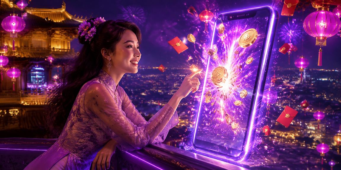 Đèn lồng và phong bao đỏ mang không khí lễ hội tại Huế – biểu tượng may mắn trong văn hóa Việt Nam